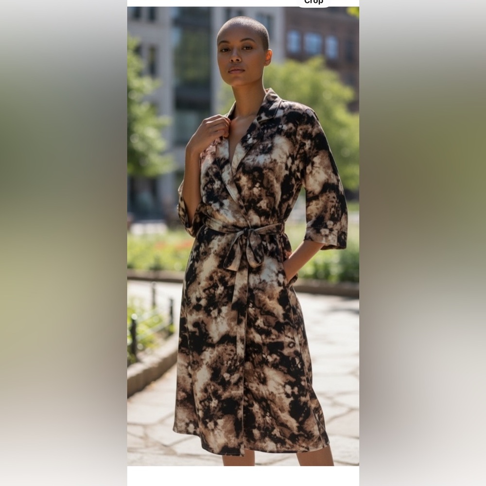 AFRM Stylish Tie-Dye Duster Coat